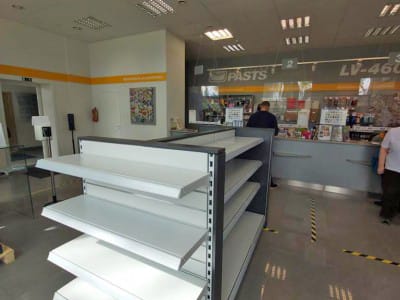 sandėlio lentynos Latvijas Pasts 25